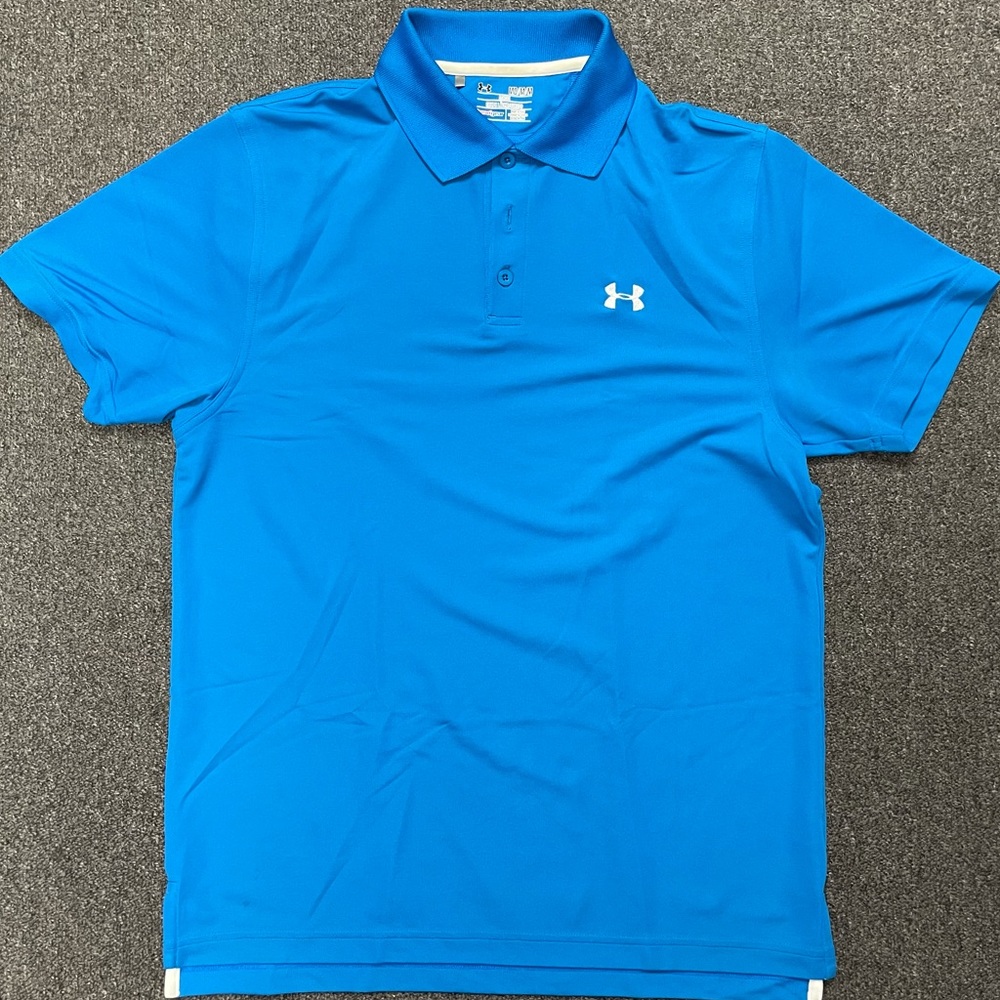 Under Armour Medium Blue Polo